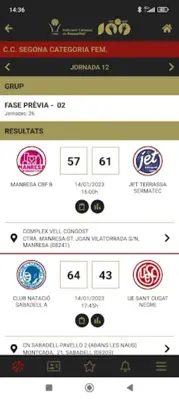 Bàsquet Català android App screenshot 4